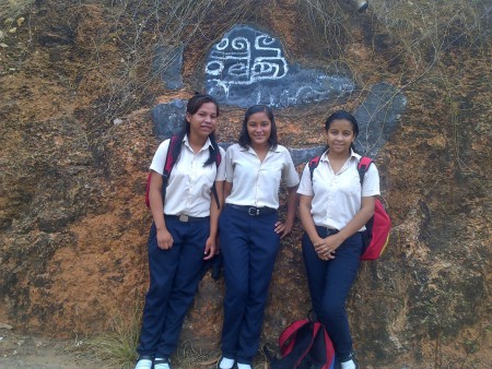 Ana, Yuleidy y Sadianny.